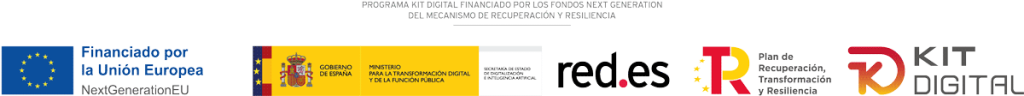 Financiado por el Kit Digital - Next Generation EU
